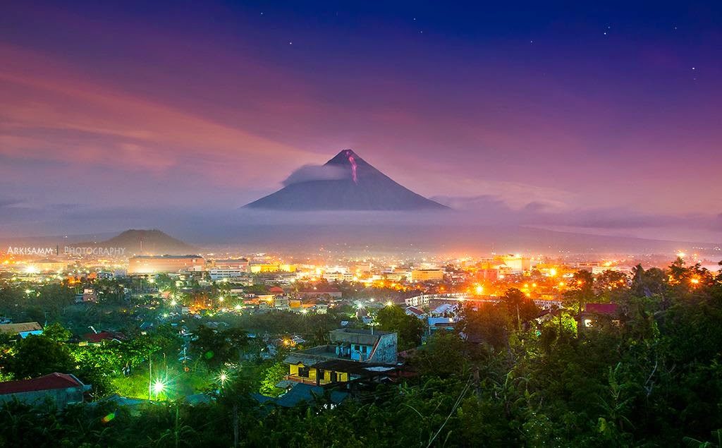 Mayon Volcano Eruption 2014 - Legazpi City, Albay