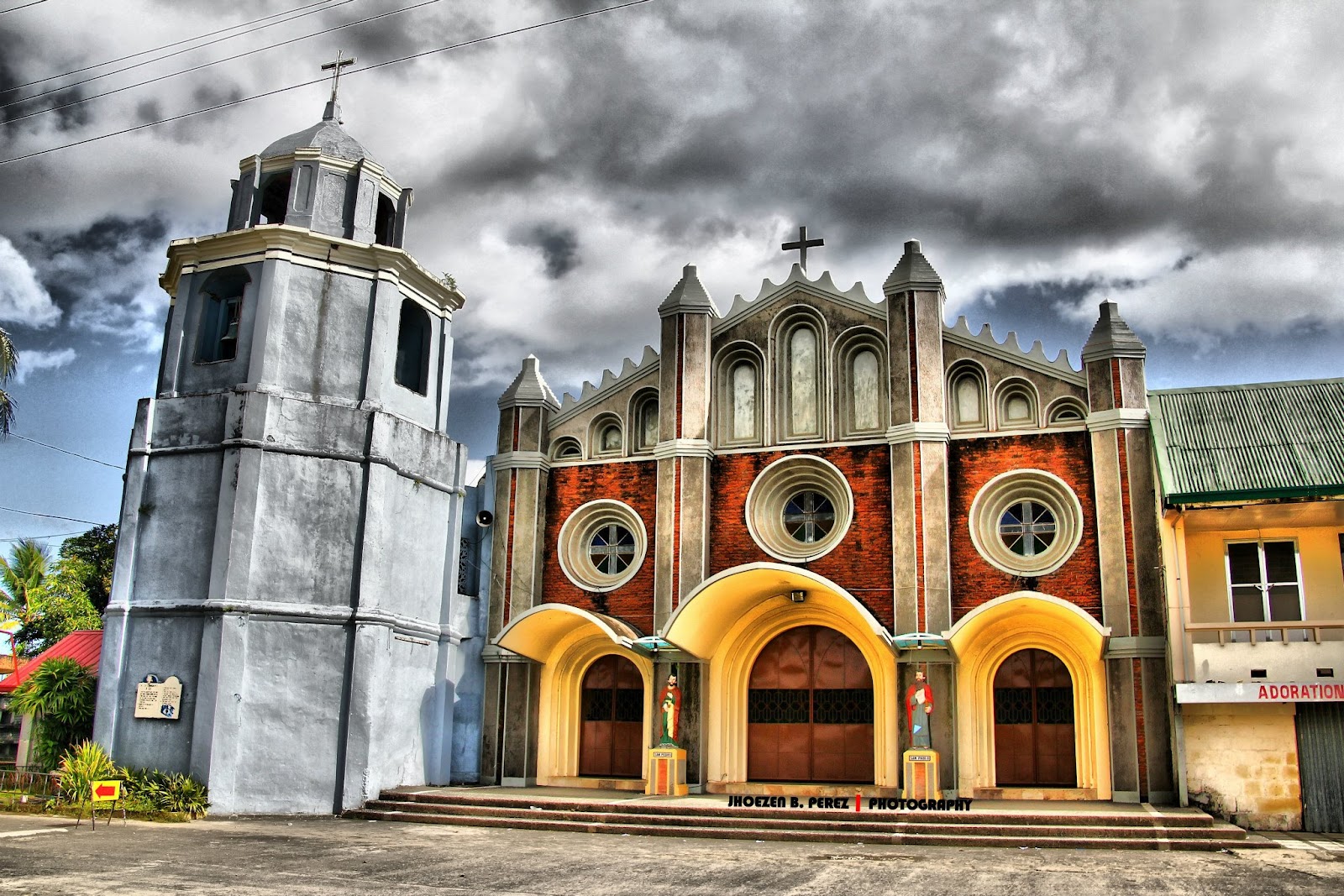 Polangui Church in Polangui, Albay